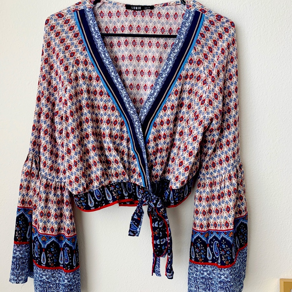 Hippie crop top